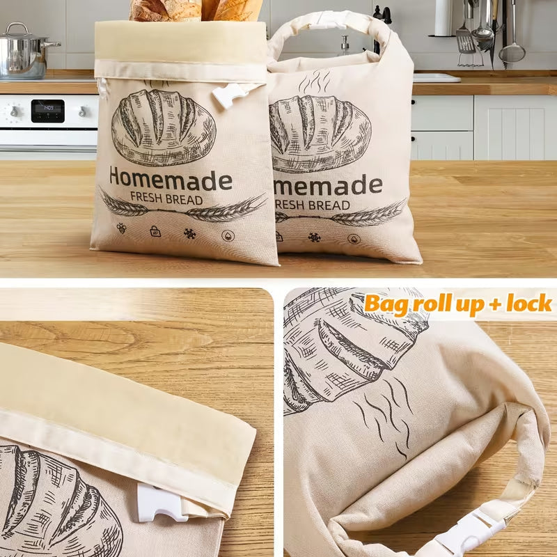 BeeLoafa Beeswax Bread Bag