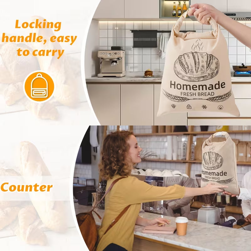 BeeLoafa Beeswax Bread Bag