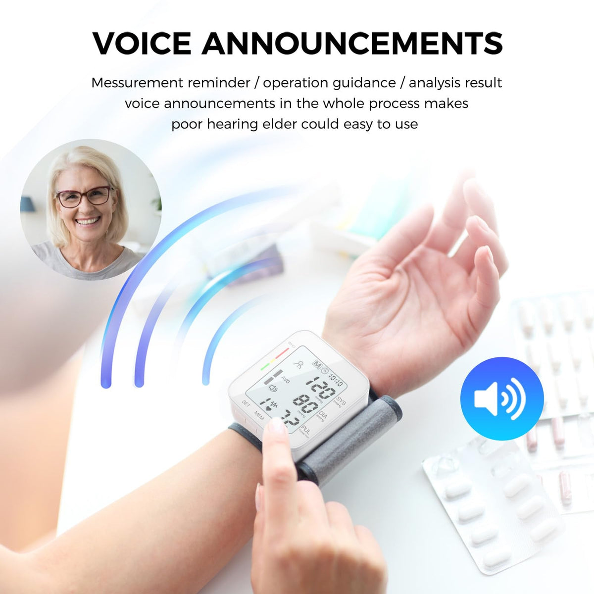 PresSurax Digital Blood Pressure Monitor