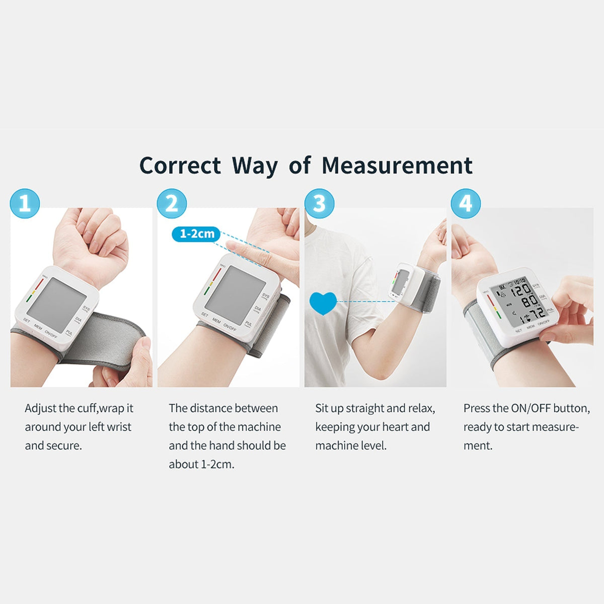 PresSurax Digital Blood Pressure Monitor