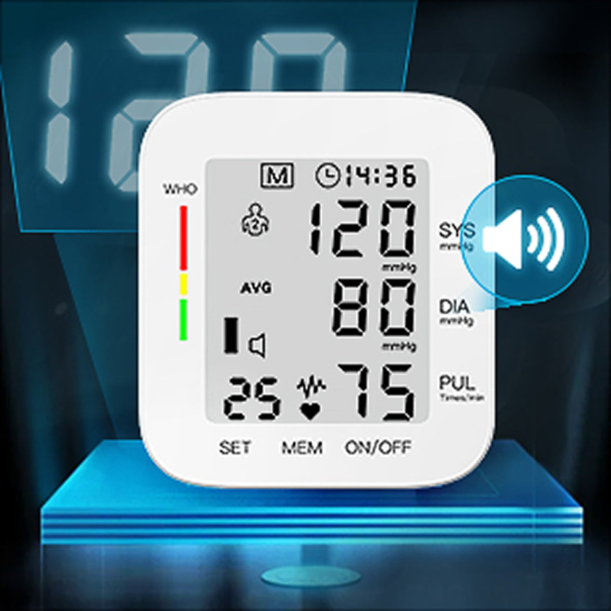 PresSurax Digital Blood Pressure Monitor