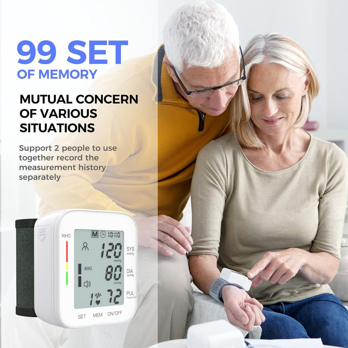 PresSurax Digital Blood Pressure Monitor