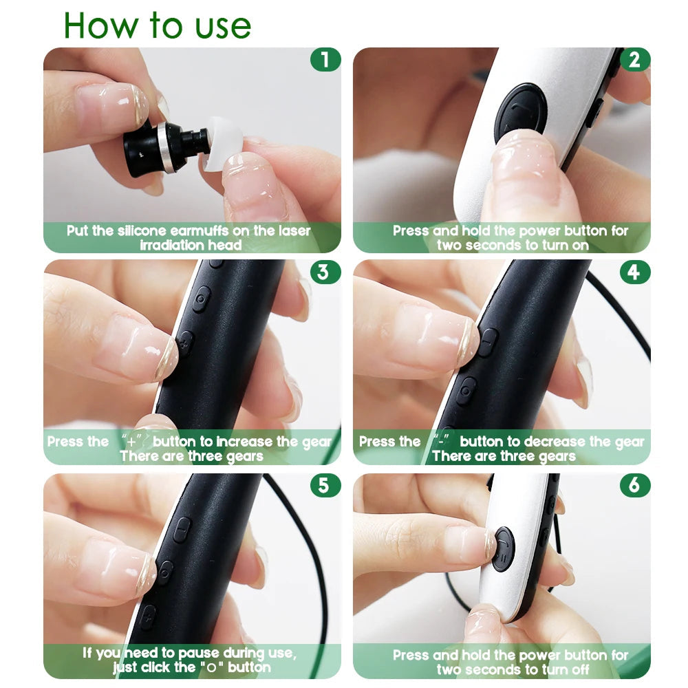 Aurabemer Red Light Therapy for Ears