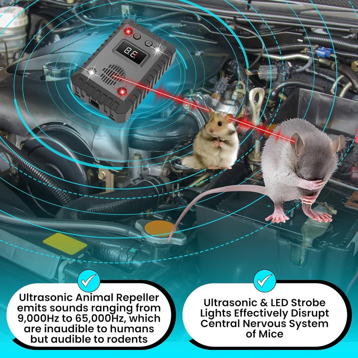 AutexRat Rodent Repellent For Car Engines