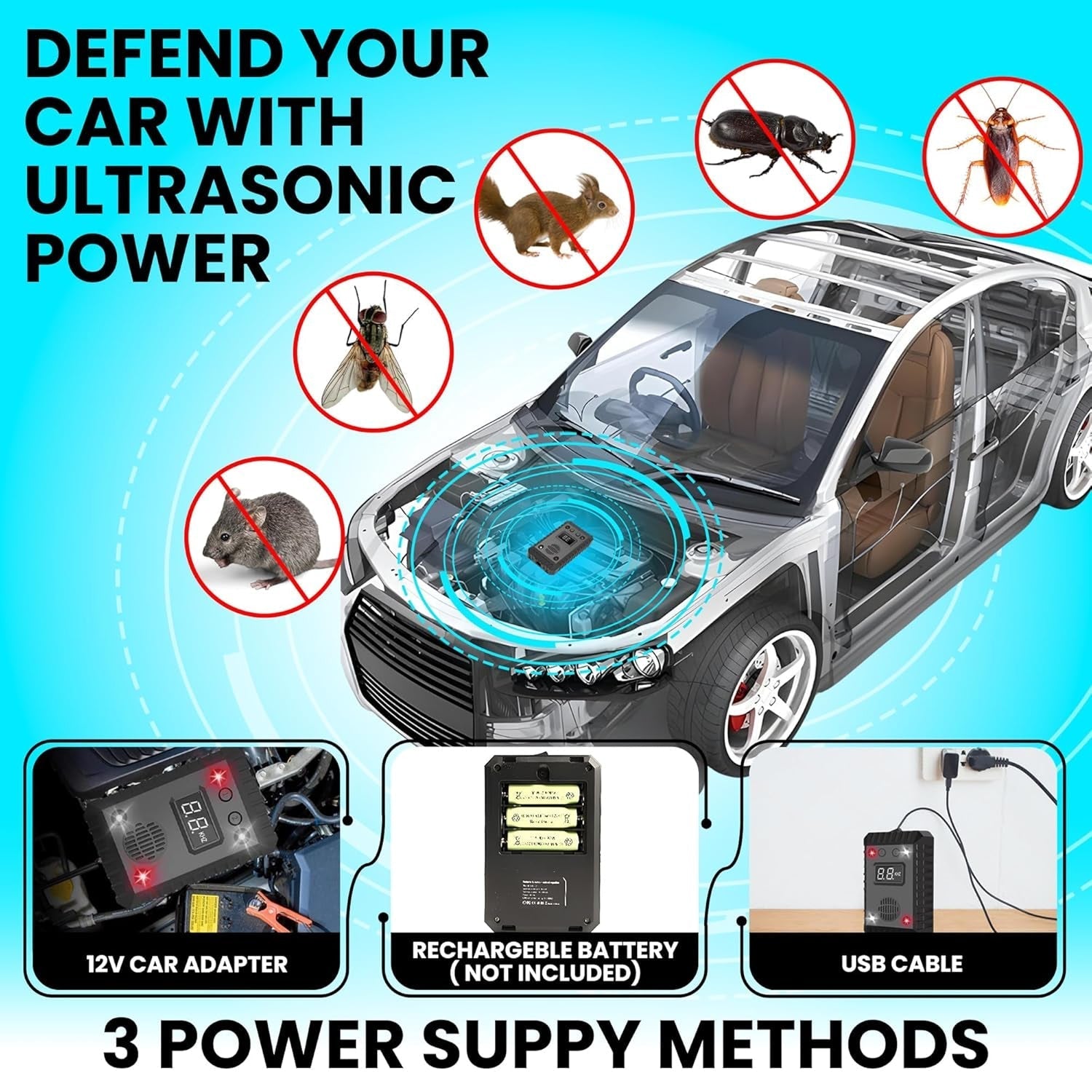 AutexRat Rodent Repellent For Car Engines