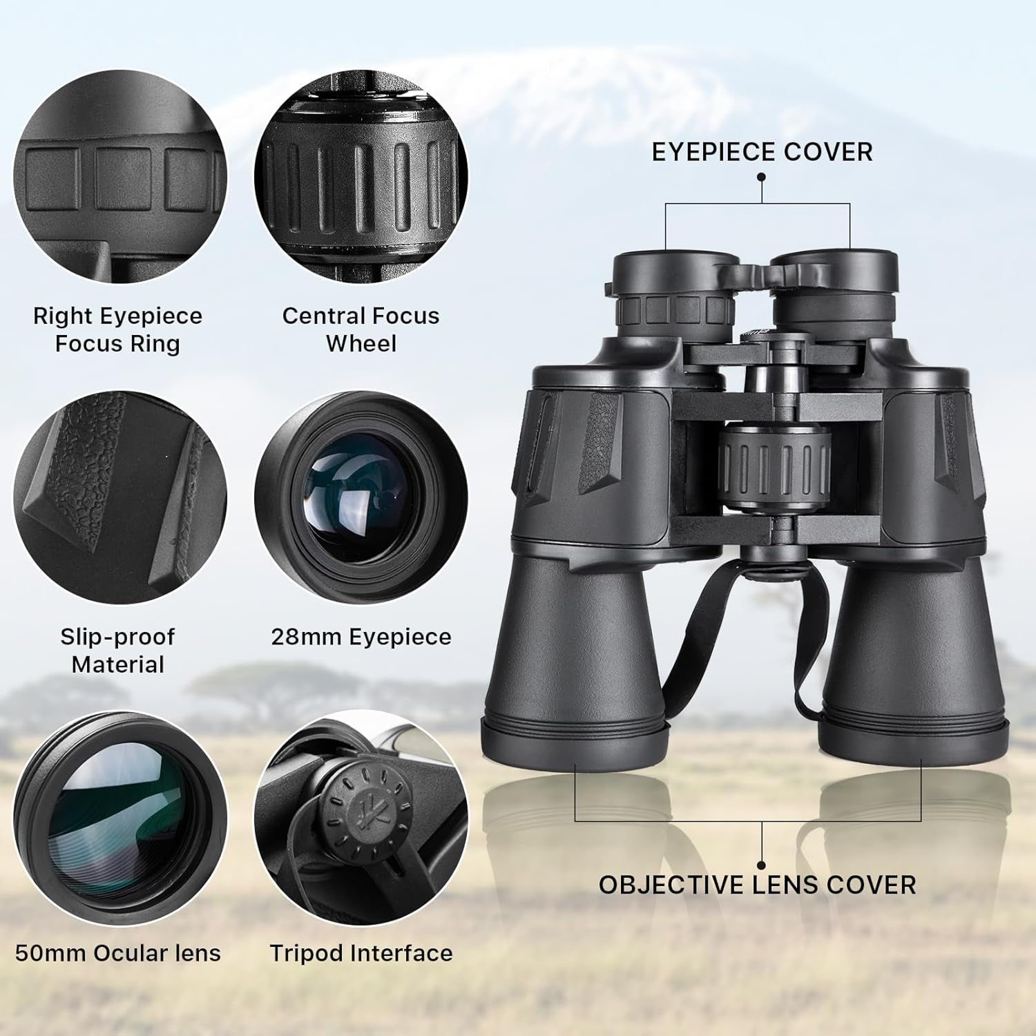 AviZoome Binoculars For Bird Watching