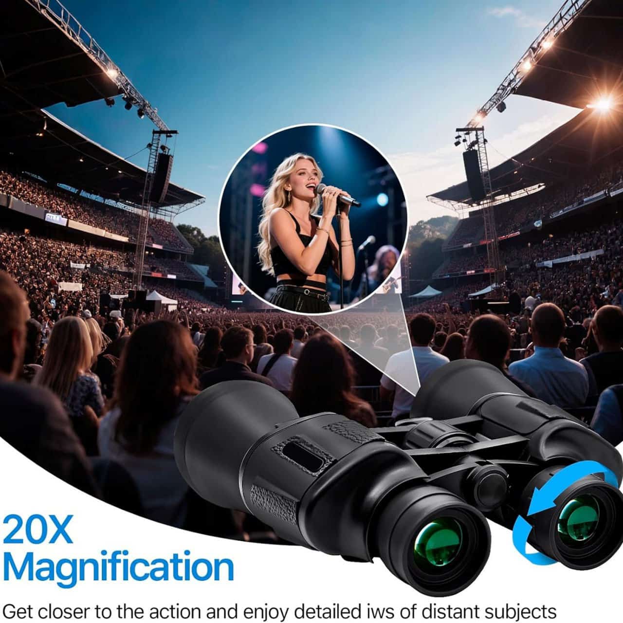 AviZoome Binoculars For Bird Watching