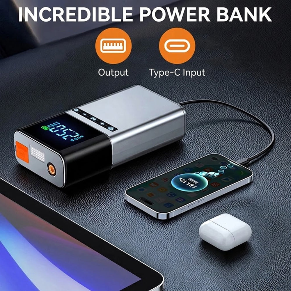 CarZapex Portable Car Jump Starter