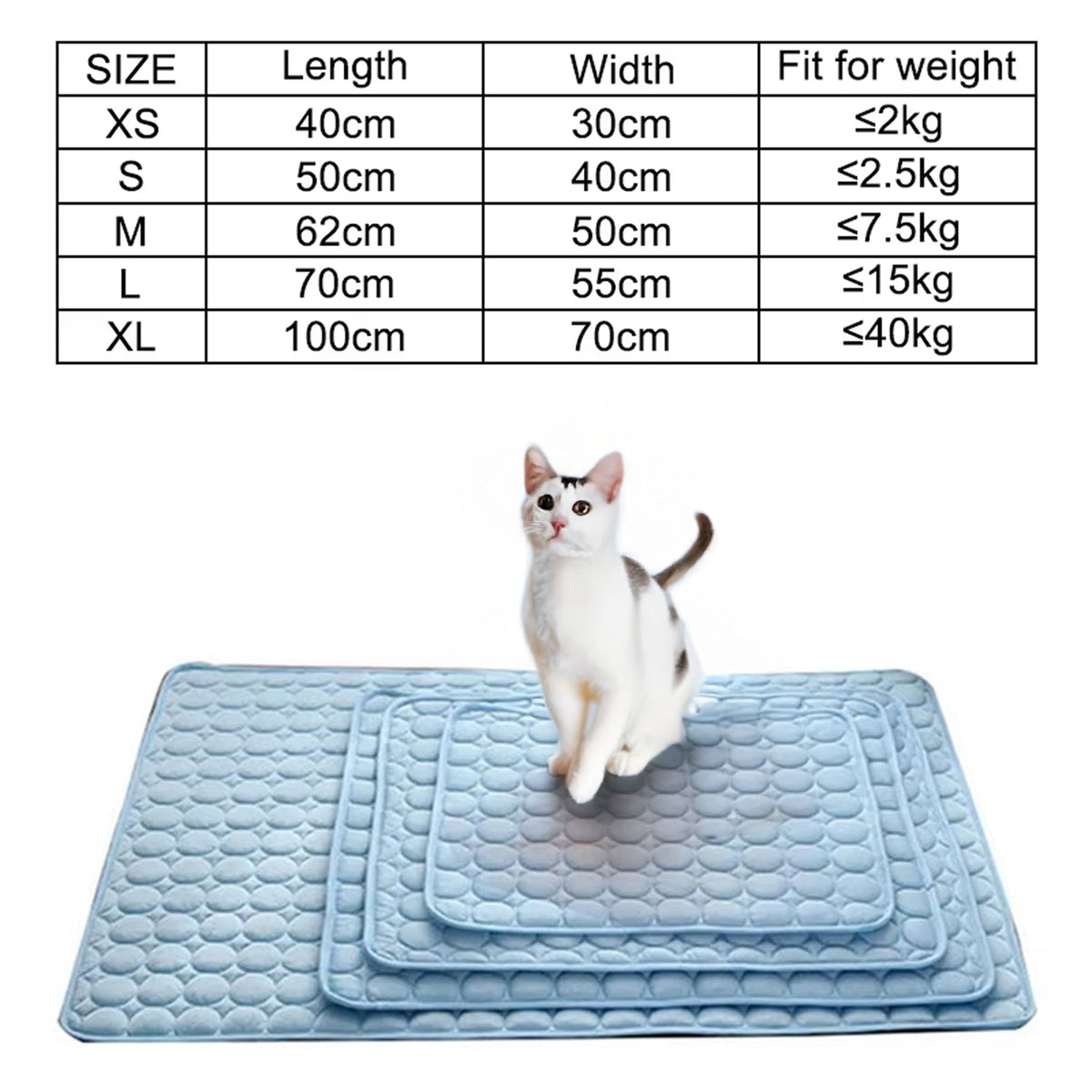 ChilKiturCat Cooling Mat