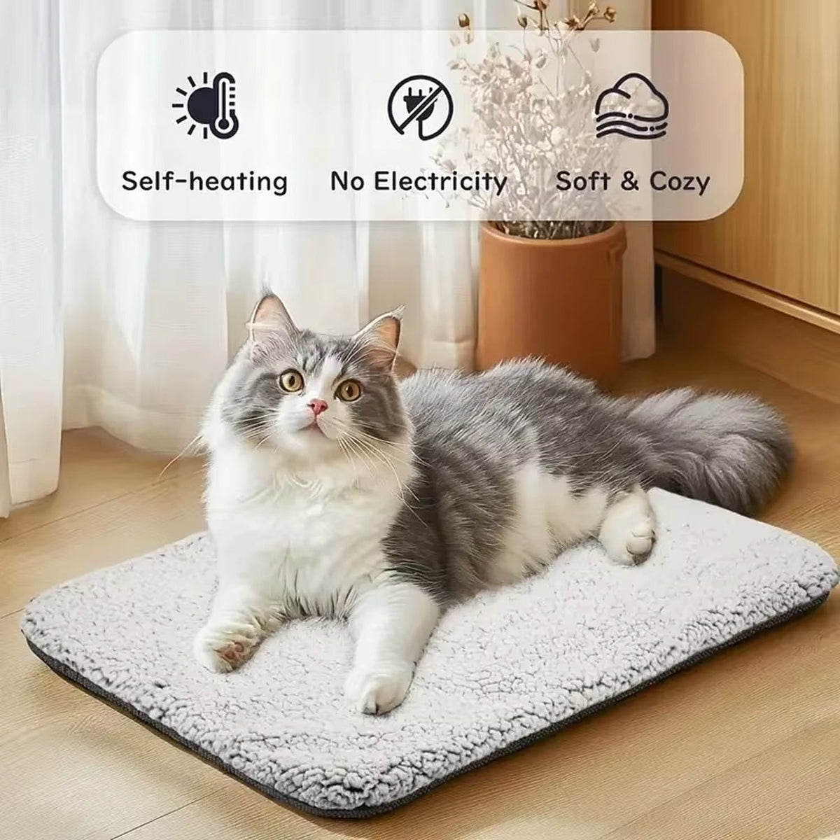 CozixCat Self Warming Cat Bed
