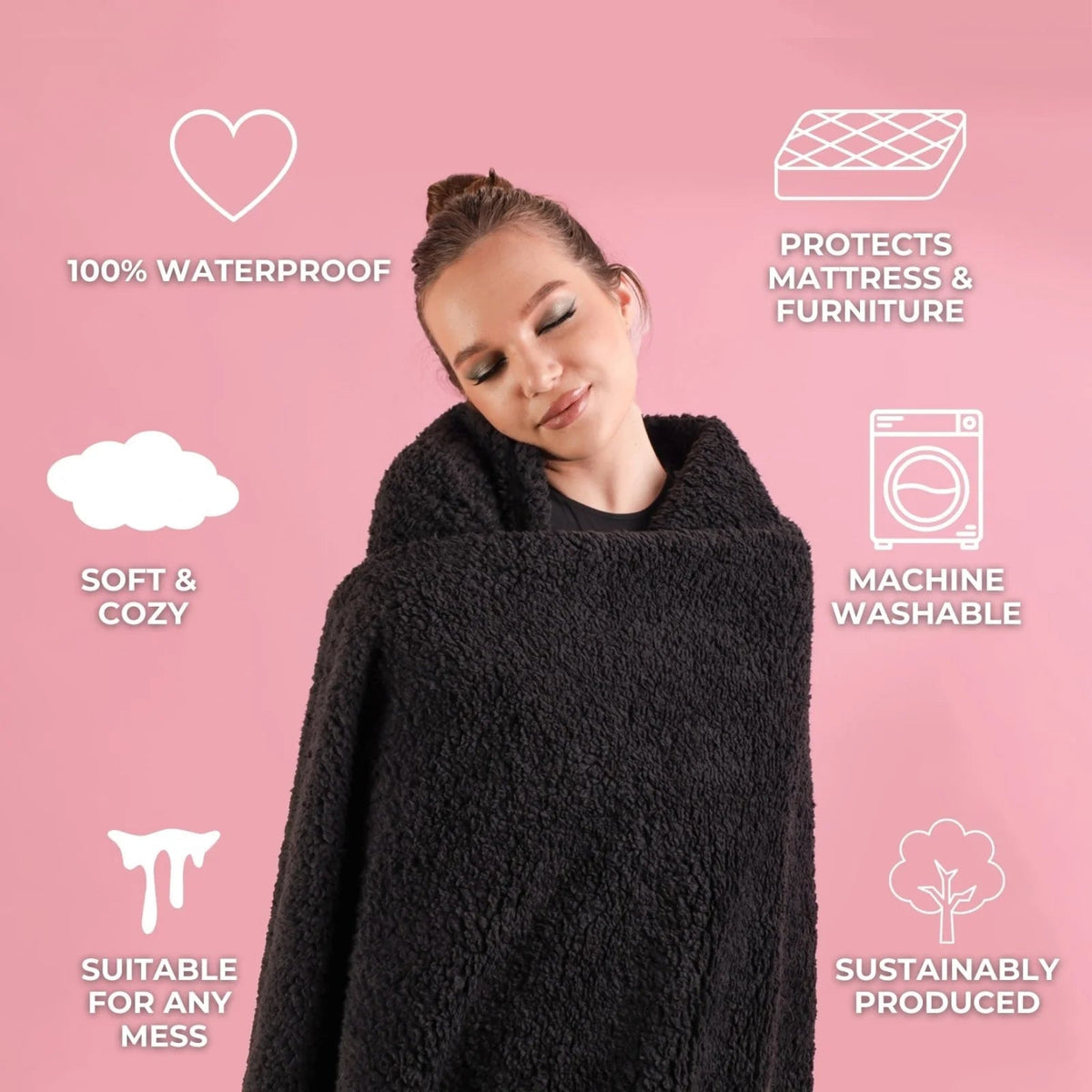 DryNestur Waterproof Blanket For Couples