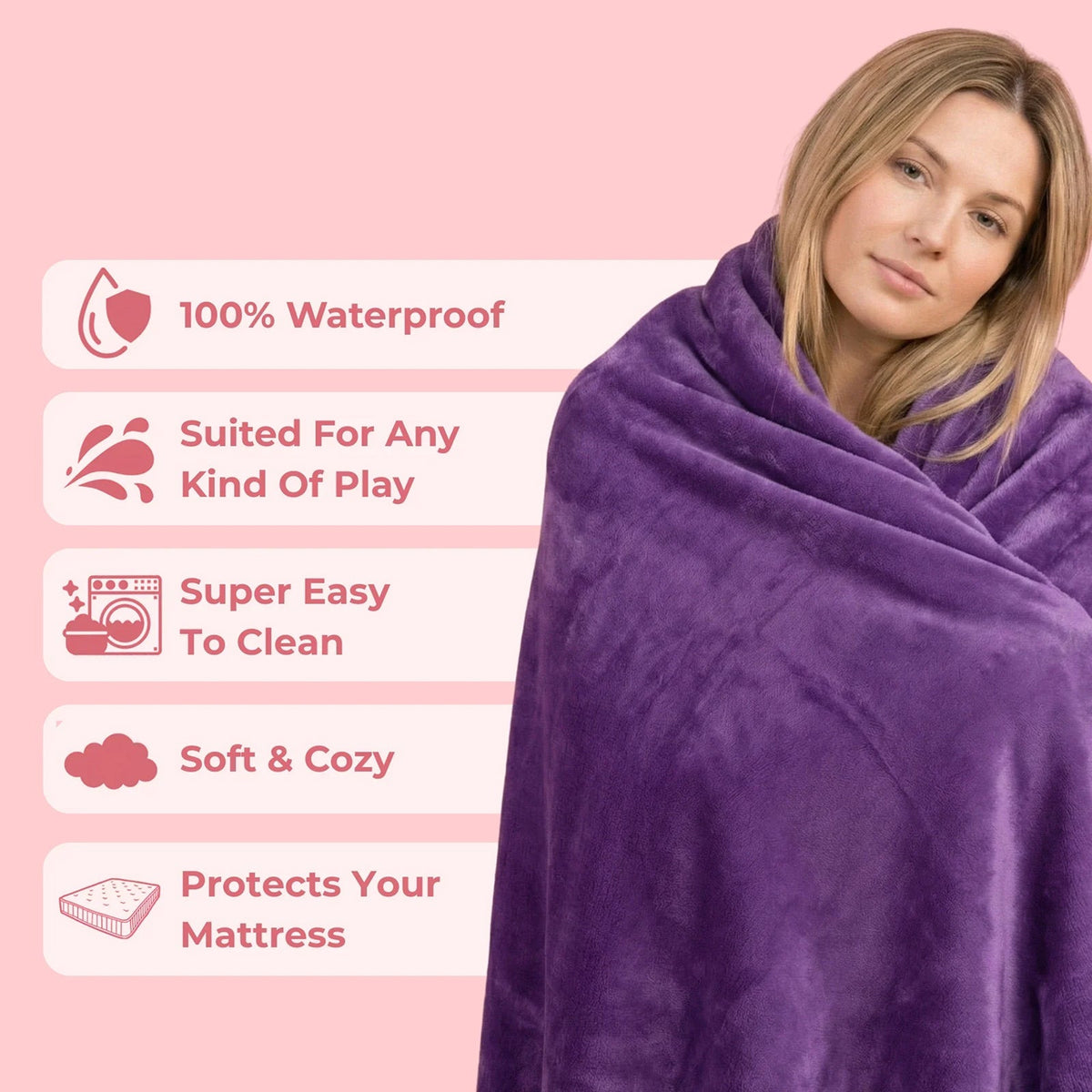 DryNestur Waterproof Blanket For Couples