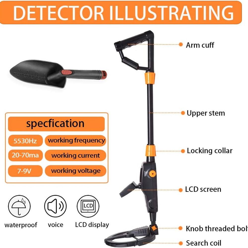 Finderoox Metal Detector For Kids