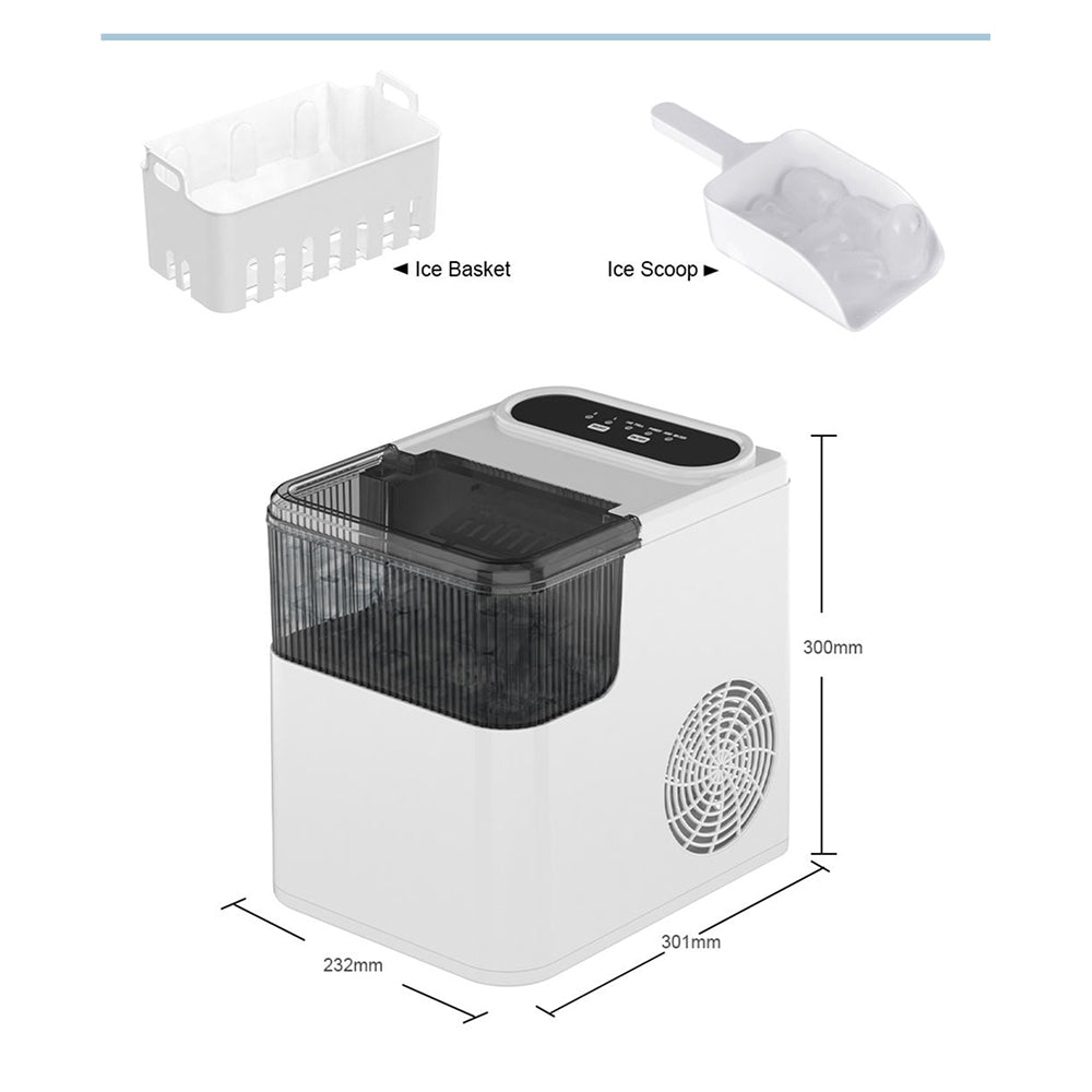 Frostixoz Countertop Ice Maker
