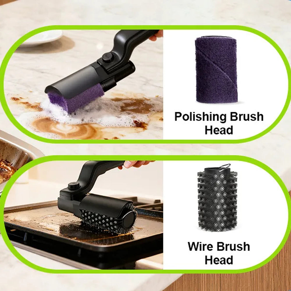 GrilyBuzz Electric Grill Brush