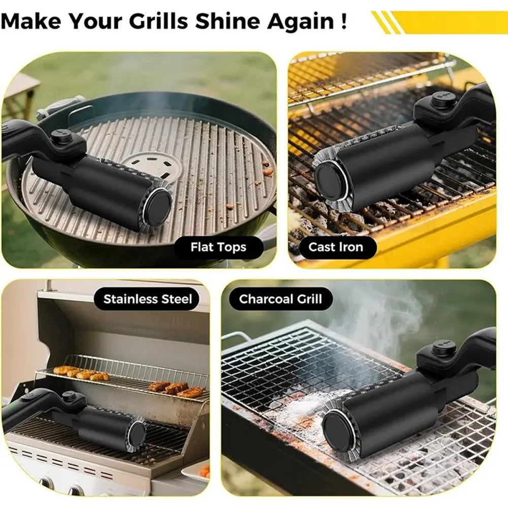 GrilyBuzz Electric Grill Brush