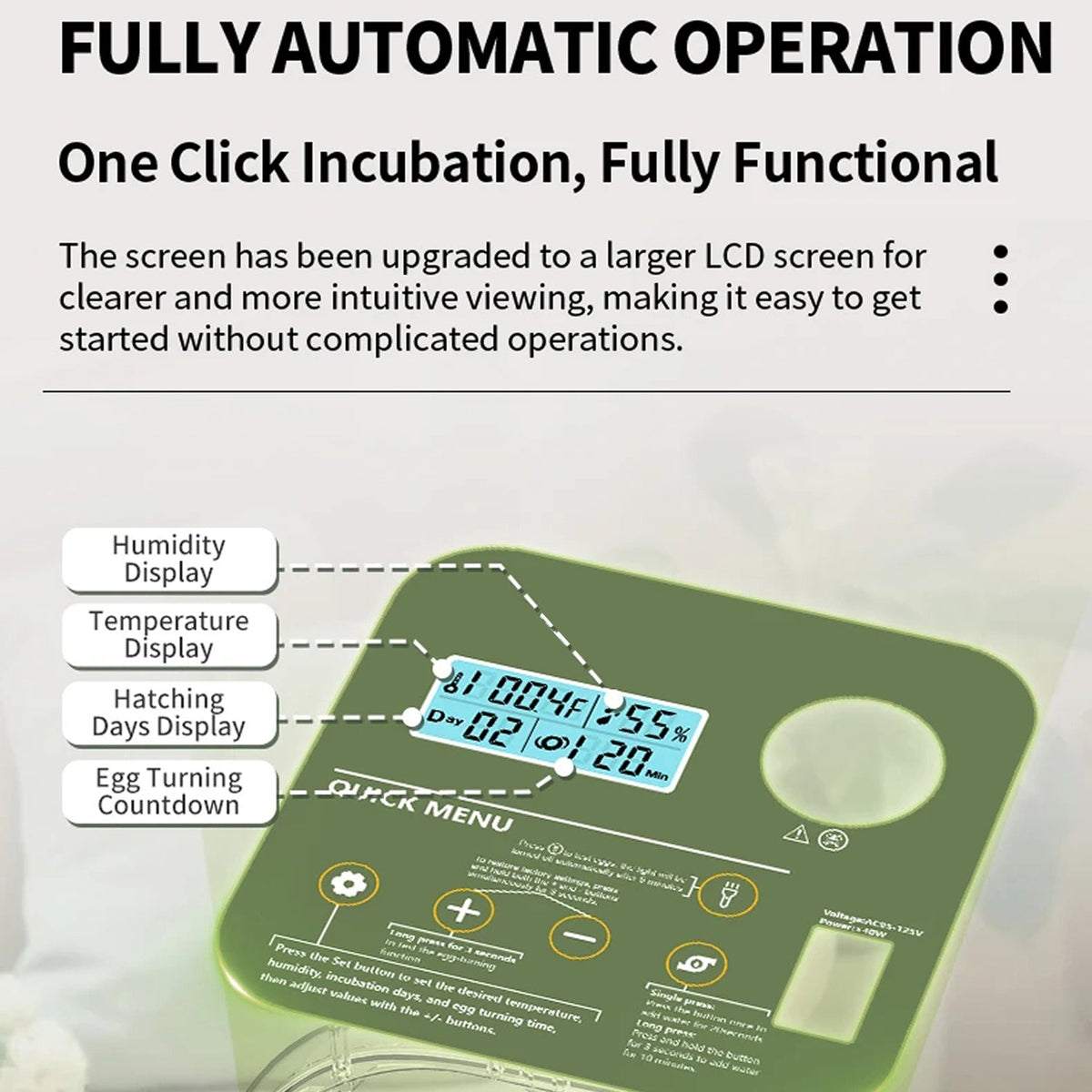 Hatchivax Egg Incubator Australia