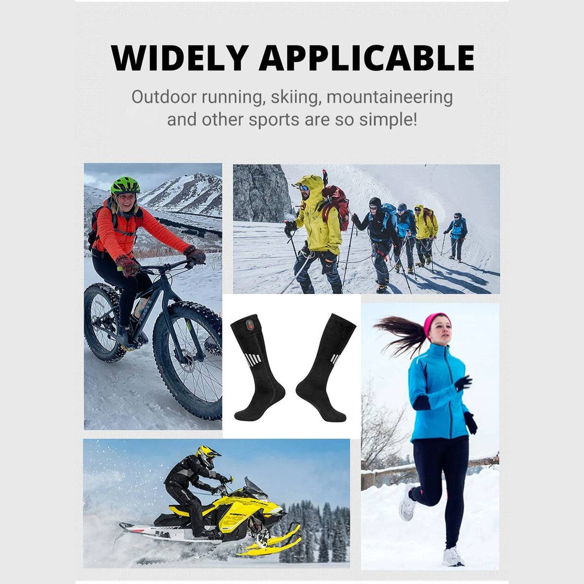 HetFosox Heated Socks