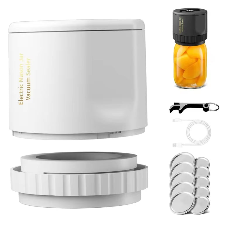 JarVacier Mason Jar Vacuum Sealer