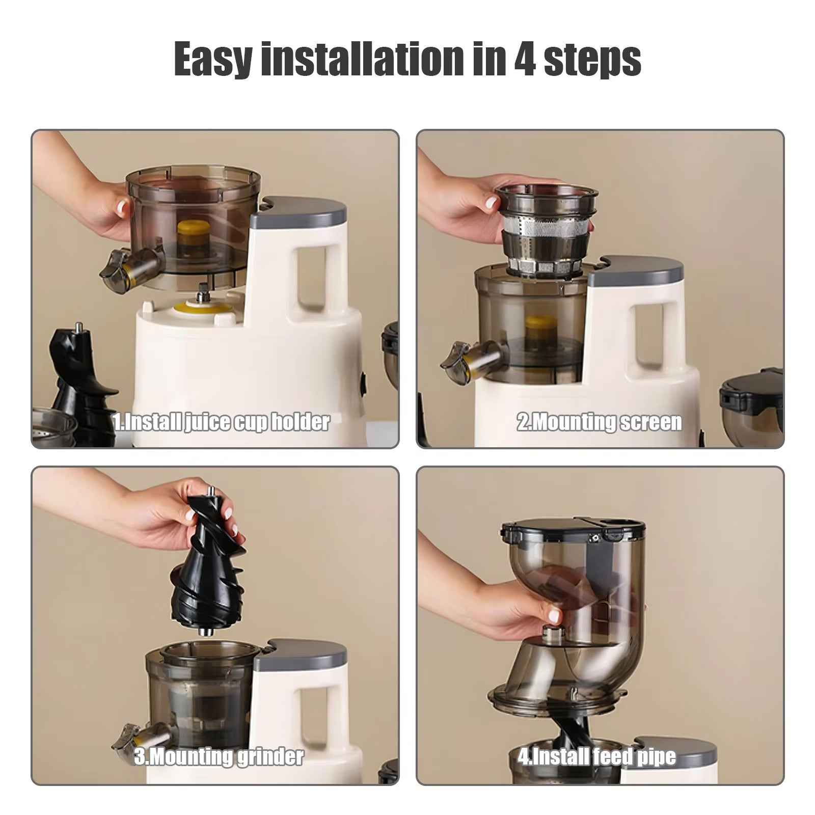 JuiCiento Cold Press Juicer