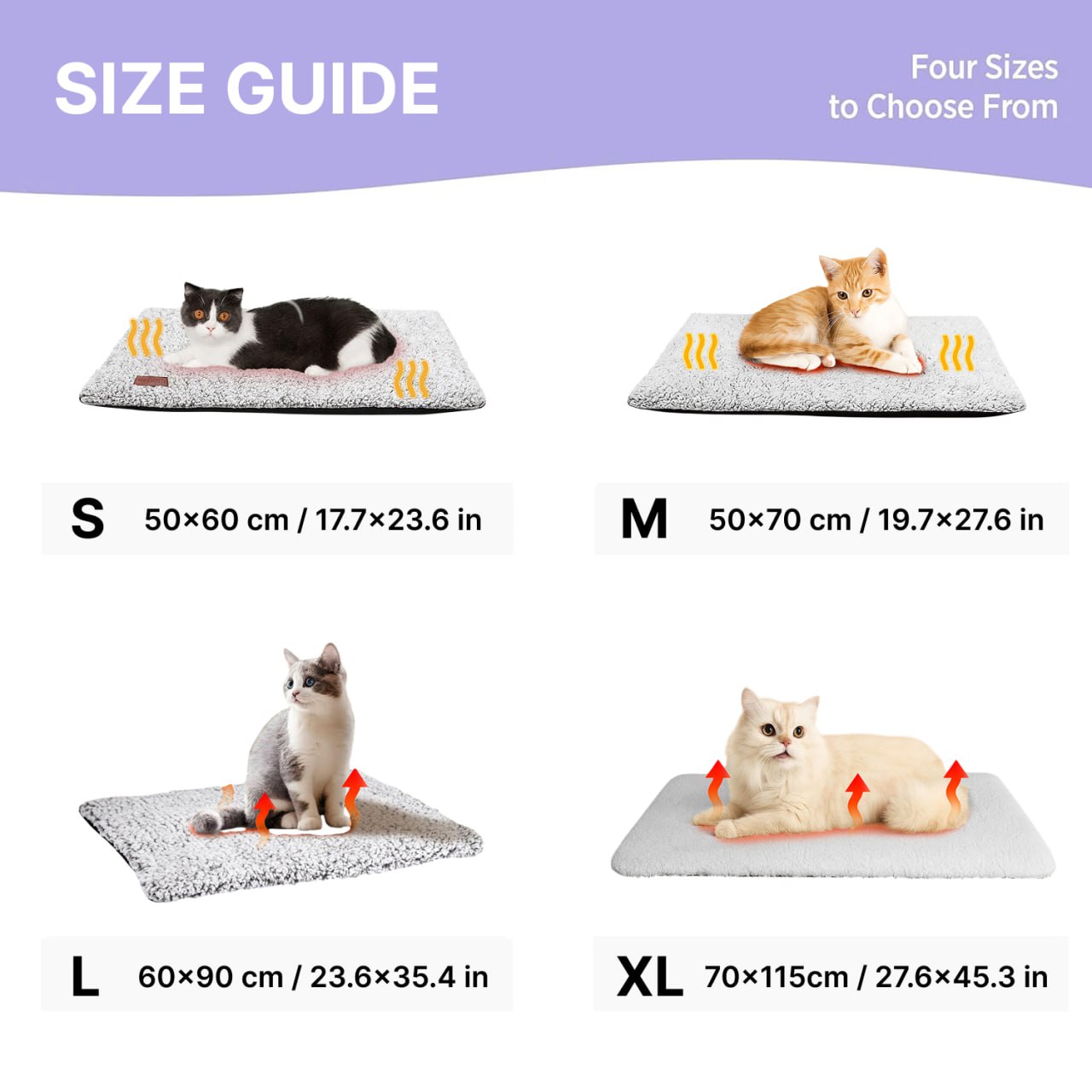 CozixCat Self Warming Cat Bed
