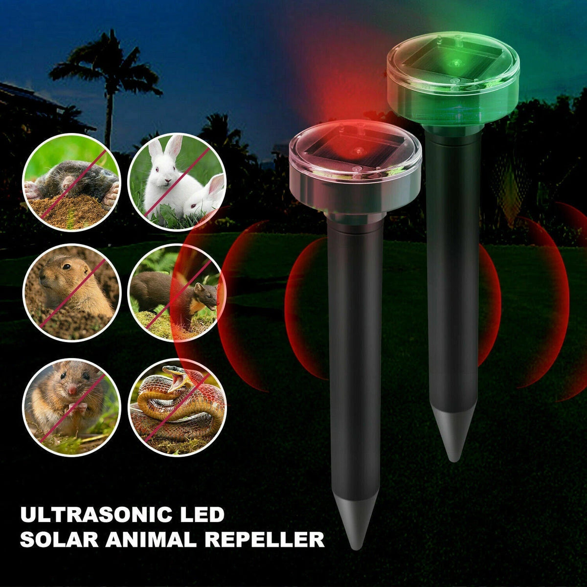 Repelixu Solar Snake Repeller