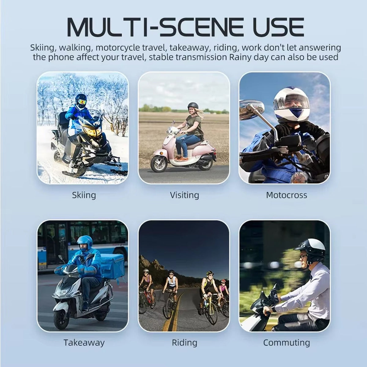 RiderZest V2 Motorcycle Intercom
