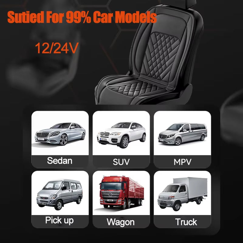 SeatCozie Heated Car Seat Cover