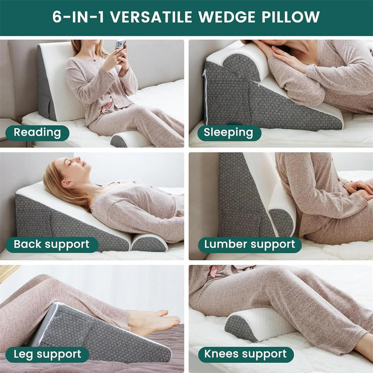 Somnoxy Bed Wedge for Acid Reflux