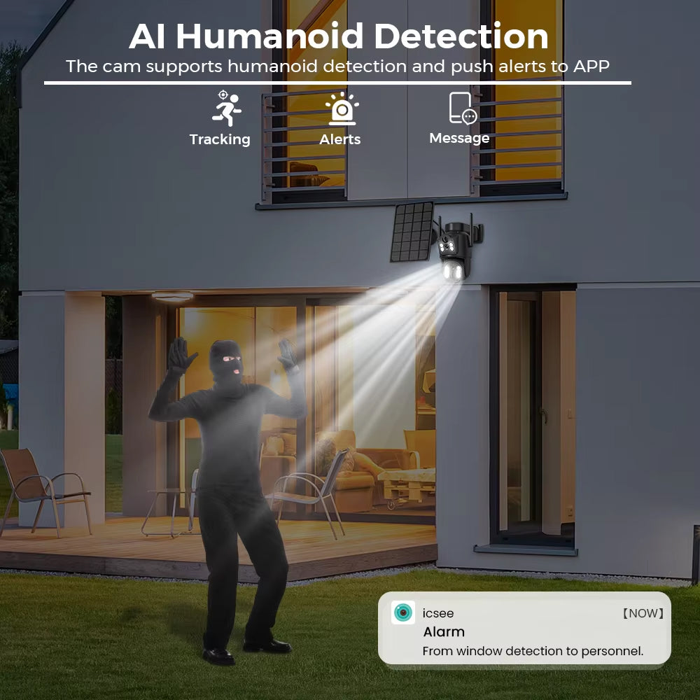 SuniXpert Solar Security Camera