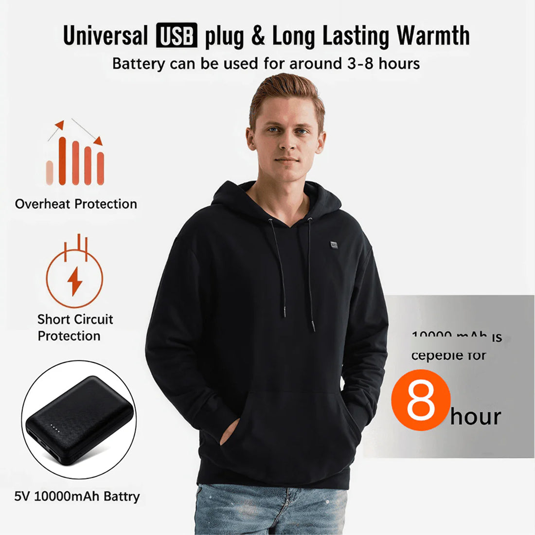 TasieZip Heated Hoodie Australia