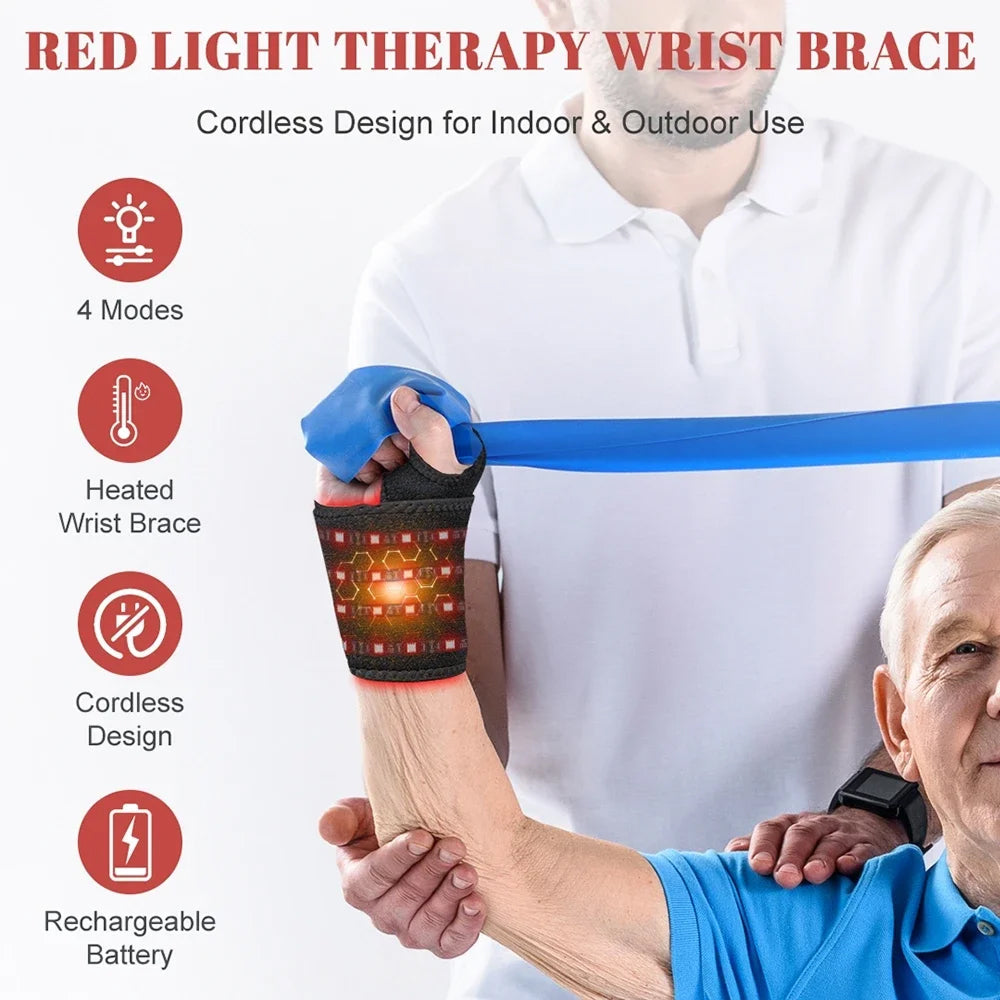 TheraWri Red Light Therapy Wrist Wrap