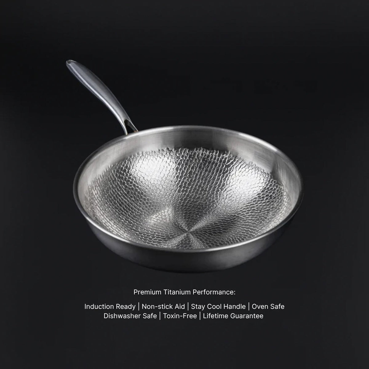 TiTriexi 3-Piece Titanium Cookware Bundle