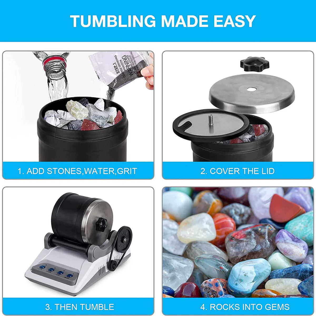 Tumblokzy Rock Tumbler Australia