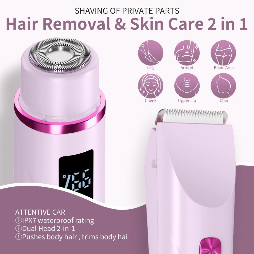 Velvesxa Pubic Hair Trimmer for Women
