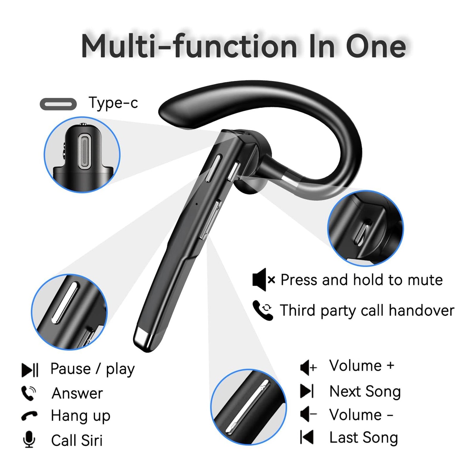 Voicenife Bluetooth Earpiece