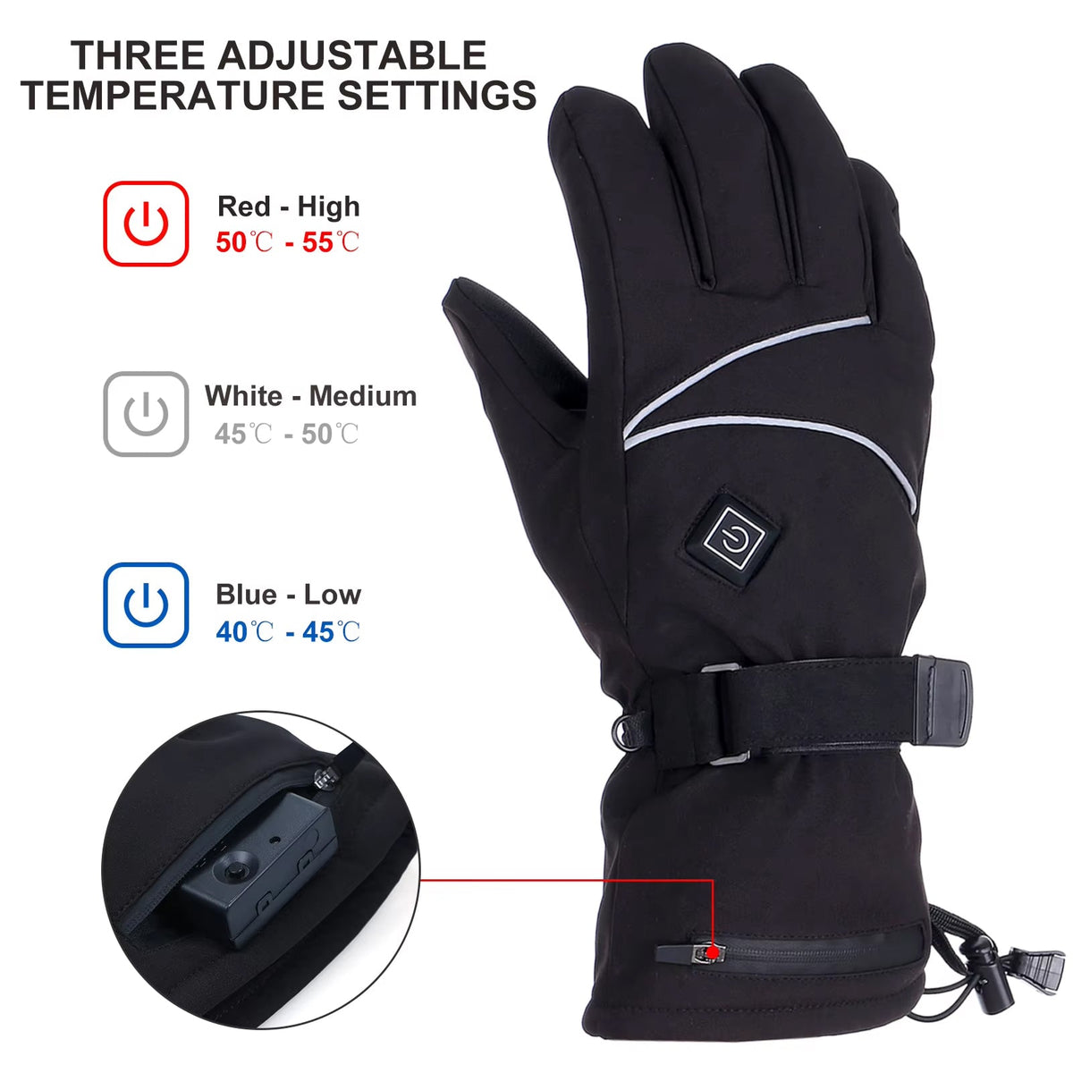 WarmMitz Heated Motorcycle Gloves Australia
