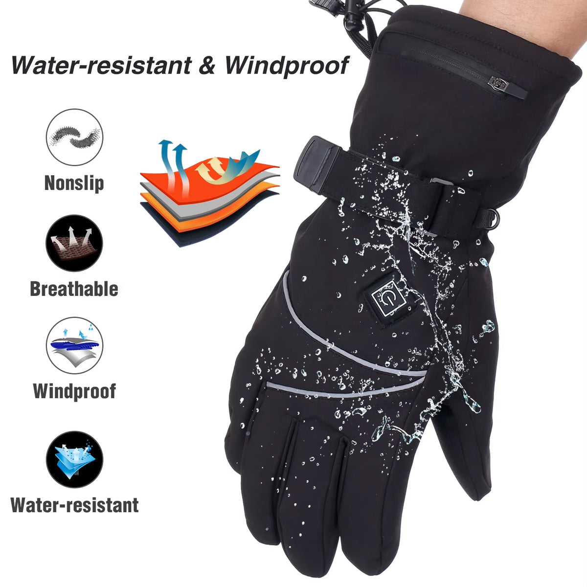 WarmMitz Heated Motorcycle Gloves Australia