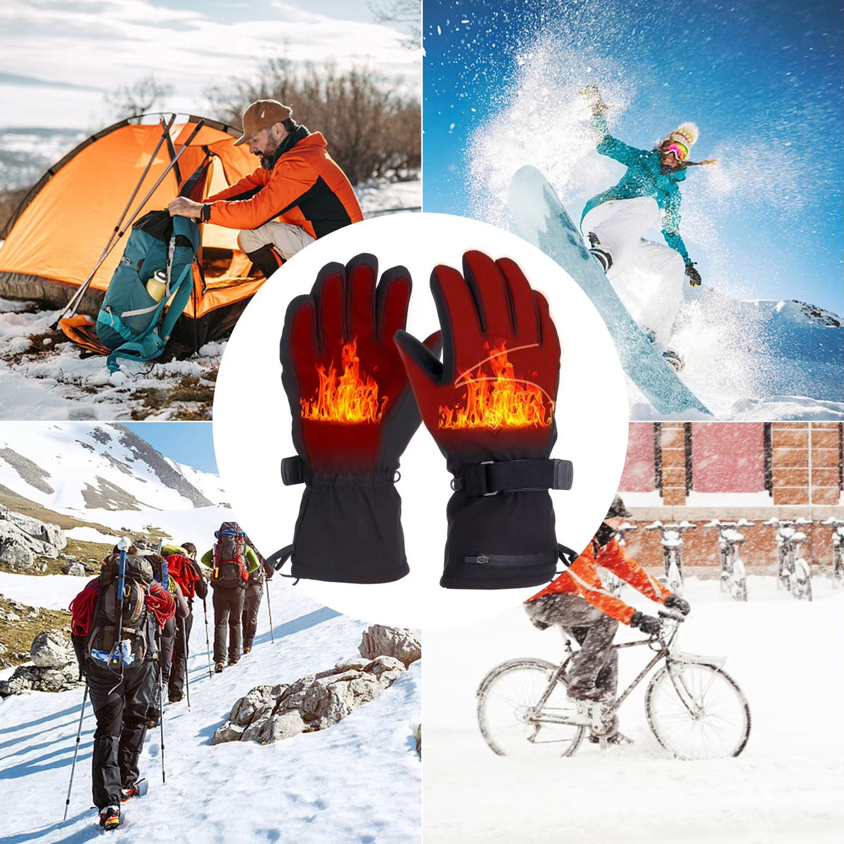 WarmMitz Heated Motorcycle Gloves Australia