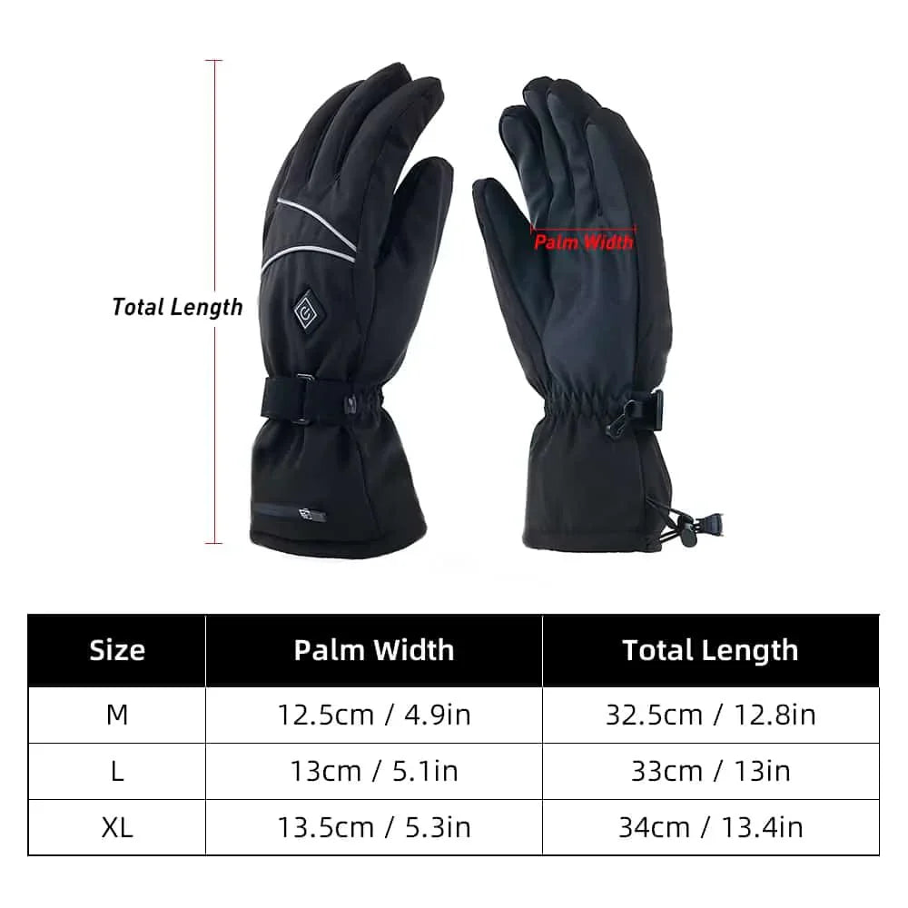 WarmMitz Heated Motorcycle Gloves