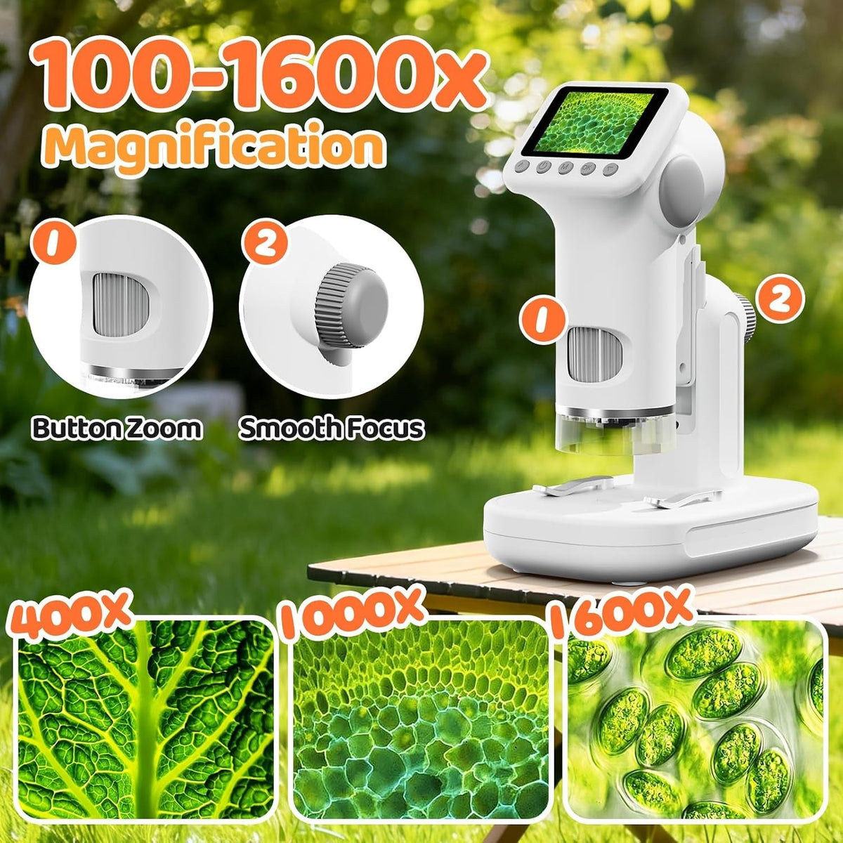Zoofokid Microscope for Kids